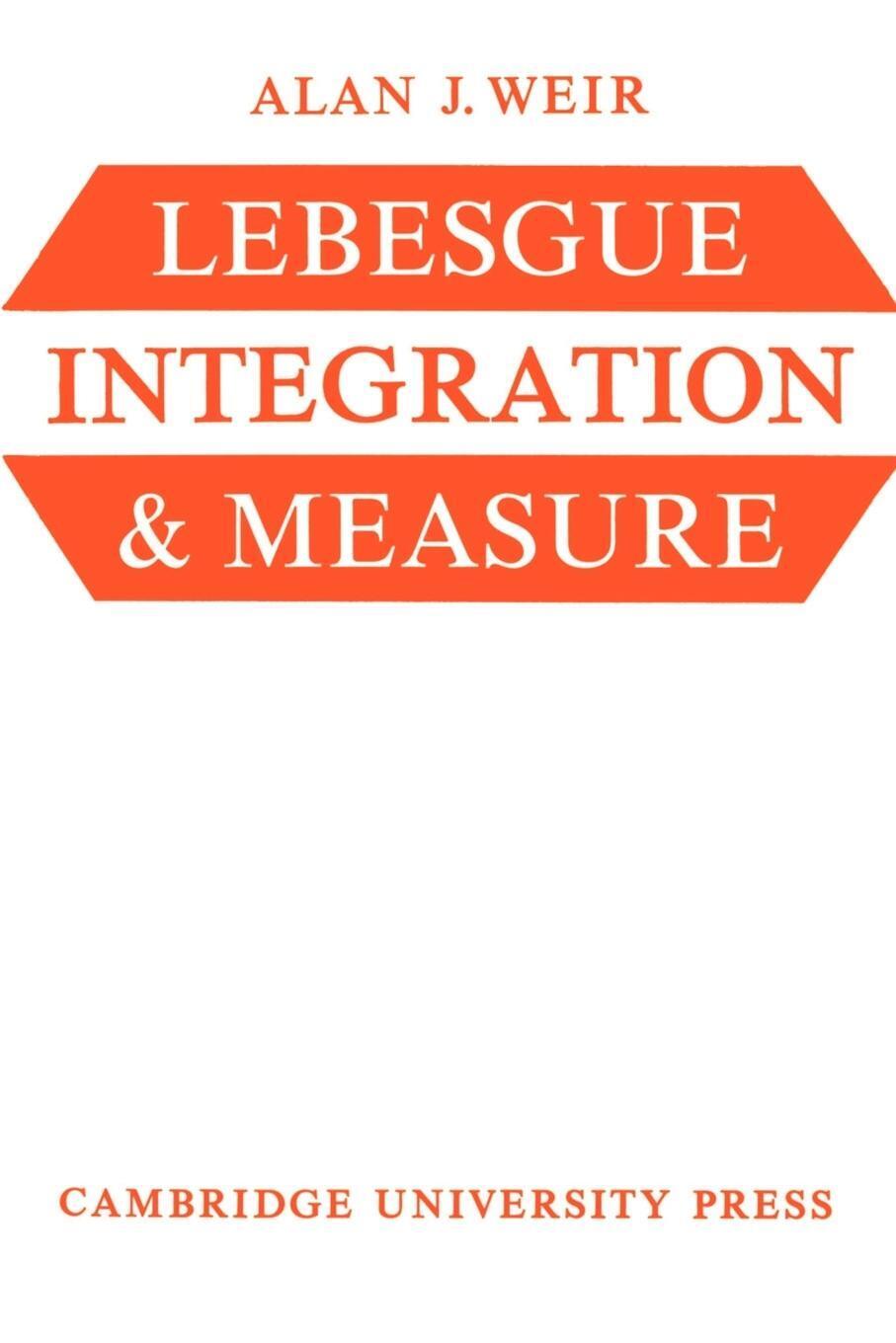 Thumbnail - Lebesgue Integration And Measure | Alan J. Weir | Taschenbuch |