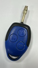FORD TRANSIT 3 BUTTON REMOTE KEY FOB. MK7 TIPPER VAN BLUE TESTED & WORKING !!