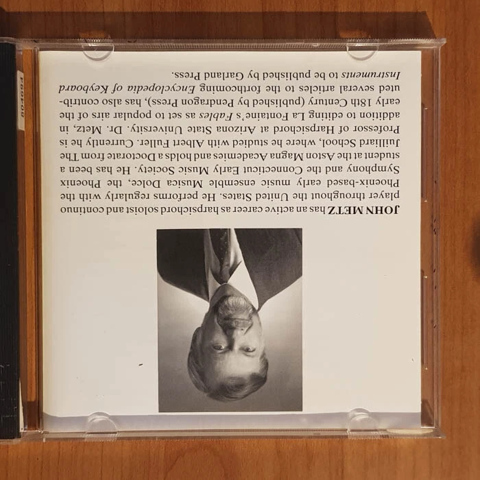 JOHN METZ Elisabeth-Claude Jacquet De La Guerre  NM/VG(CD) - Bild 2 von 4