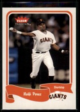 2004 Fleer Tradition Neifi Perez #126 San Francisco Giants