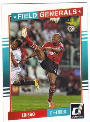 2015 Panini Donruss Soccer Field Generals #8 Luisao Benfica