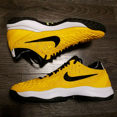 nike zoom cage 3 yellow