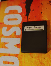 Super Games (1988)  Commodore 64 Modul / Cartridge 8-bit classic 3 Games