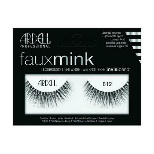 Ardell Lashes quality assurance Faux Large-scale sale Mink w Invisiband Choose 817 812 You 814 New