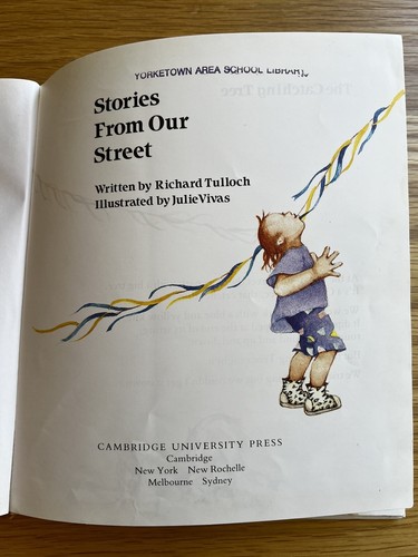 Stories From Our Street by Richard Tulloch & Julie Vivas (Hardcover, 1989) - Picture 5 of 10