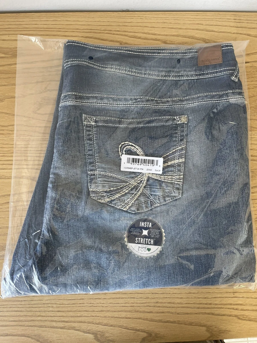 WallFlower Women s Insta Stretch Luscious Curvy Bootcut Jeans Jenna Size 24