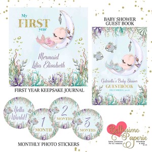 mermaid baby book