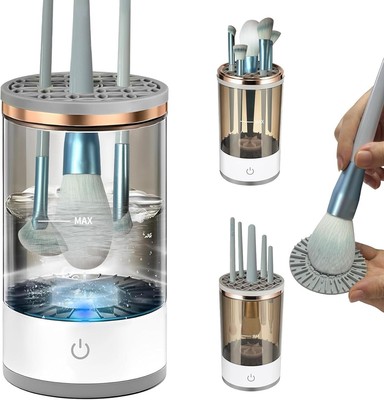Elektrischer Make-up Pinsel Reiniger Maschine Tragbar Automatisch USB Pinsel Reinigungswerkzeug