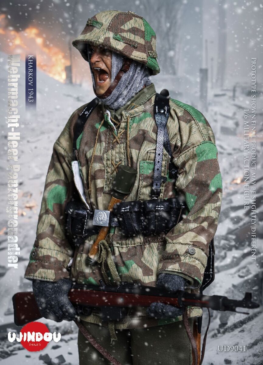 UJINDOU UD9041 German Army Panzergrenadier Kharkov 1943 1/6 UJINDOU UD9041 German Army Panzergrenadier Kharkov 1943 1/6