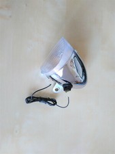 Anlun  Chrom Fahrradlampe  * Retro Lampe aus Metall *
