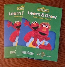 2 New Learn Grow Sesame Street Educational Activities boxes By Sesame Workshop