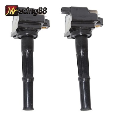 Set of 2 Black Lgnition Coil For 2000-2004 Toyota Tundra & 96-00 4Runner V6 3.4L | eBay