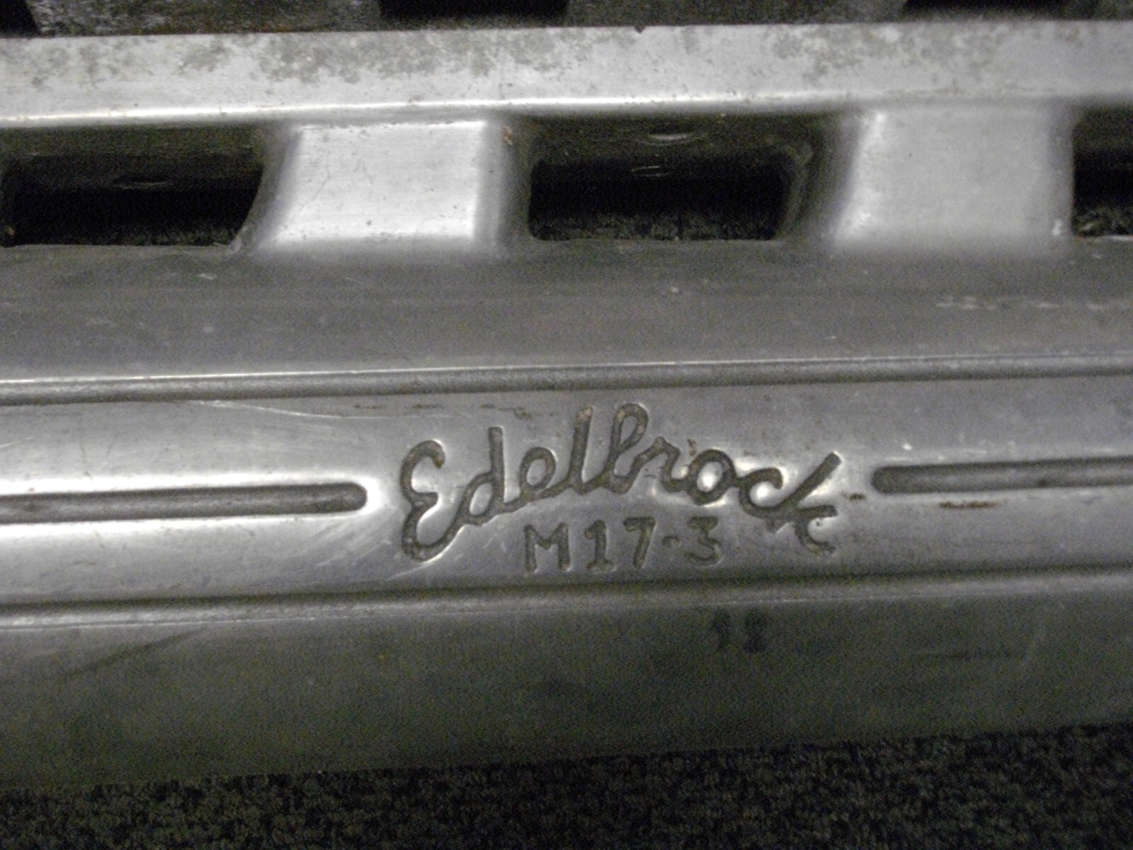 Edelbrock+M173+Nicson+Marine+exhaust+manifold+aluminum for sale online