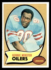 1970 Topps Football #120 George Webster NM *d6