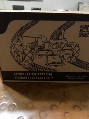Osoyoo Omni Direction Robotic Car Kit Model 2019016600 Stem As Is