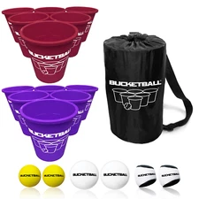 BucketBall - Team Color Edition - Combo Pack (Maroon/Purple)