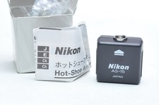 Nikon Hot Shoe Adapter AS-15 Sync Terminal Adapter for Hot Shoe to PC