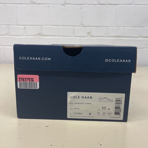 Cole Haan GrandPro Tennisschuhe Herren Größe 11 Weiß C22584 - Bild 3 von 7