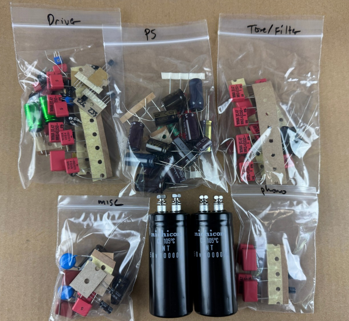 MARANTZ 2270 KIT RICOSTRUZIONE COMPLETO Transistor Relè Filtro - Foto 5