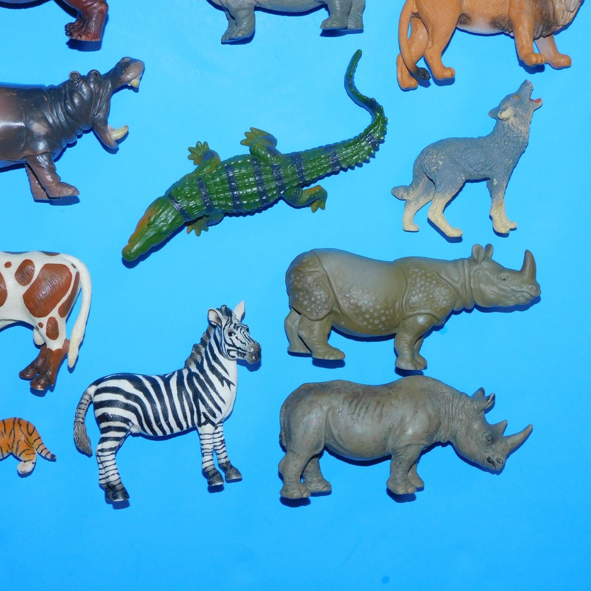 SCHLEICH SAFARI ZOO ANIMALS, HORSES, ELEPHANTS, RHINOS