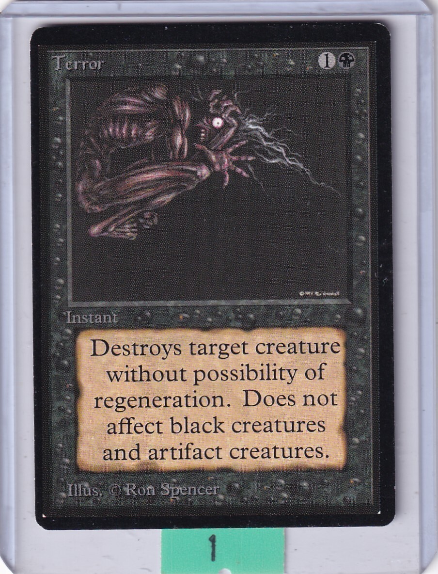 Terror  * Beta MTG