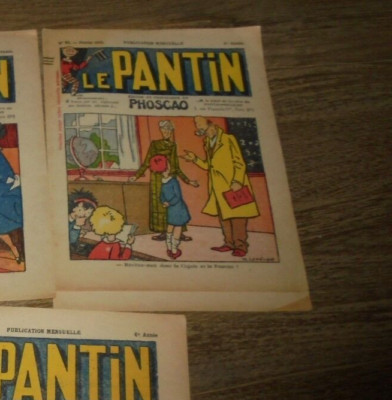1 Booklet LE PANTIN geschenkt von Schokolade PHOSCAO: 1 Seiten Benjamin Rabier