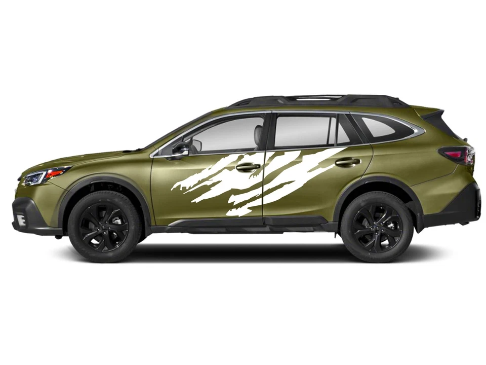 Дверные царапины графические наклейки наклейки совместимы с Subaru Outback - Изображение 3 из 3