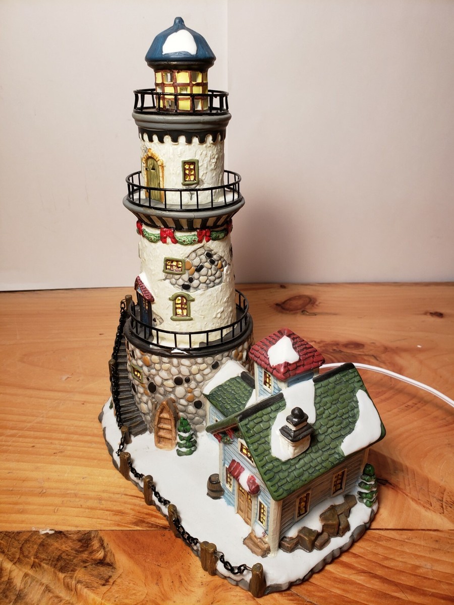 Xマスオルゴール LEMAX バーガーショップ ライトハウス イルミネーション Xマスオルゴール LEMAX バーガーショップ ライトハウス