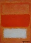 Fine unique painting – Color field composition, signed Mark Rothko