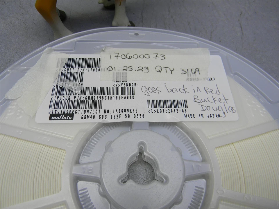 村田电子 GRM2195C1H102FA01D 多层陶瓷电容器卷轴 3169 — 第 2/3 张图片