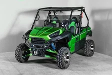 TERRARIDER KAWASAKI TERYX (2014) 2 SEATER HALF UTV WINDSHIELD - AR 3/16"