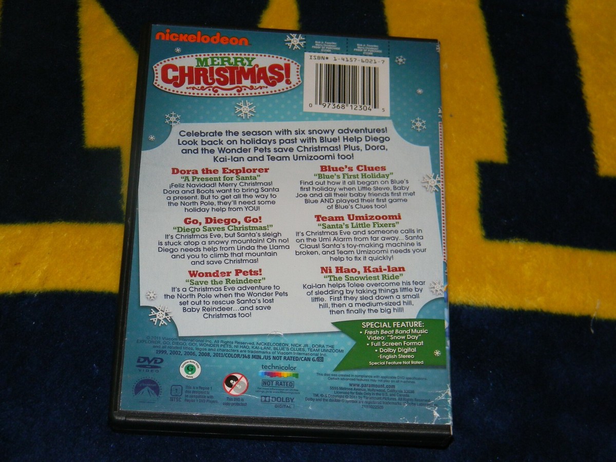 Nickelodeon Favorites: Merry Christmas (AMAZING DVD IN PERFECT
