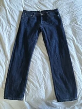 APC Petit New Standard Men’s Blue Jeans 34 X 30 $270 Retail washed 3x