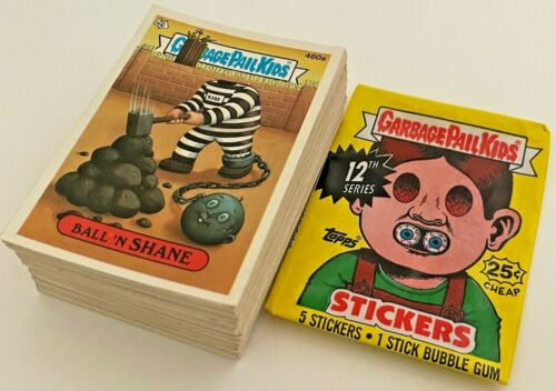 1988 Topps Garbage Pail Kids original 12e série 12 lot complet de 88 cartes OS12 - Photo 1 sur 8