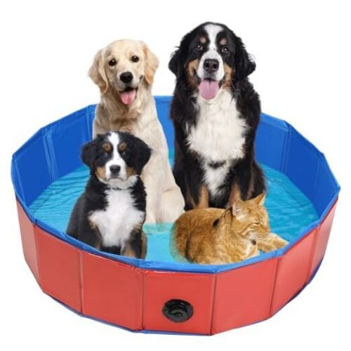 Dog Whelping Box, Foldable Birthing Pool for Dogs, Whelping Pool for Puppies,