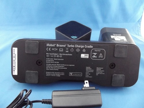 iRobot Braava 380 Floor Mopping Sweeping Robot w/Charger Base & 2 Northstar Cube - Picture 8 of 9