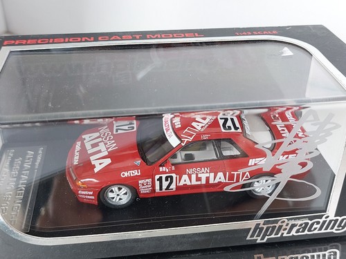 hpi racing Nissan Skyline Altia Falken GT-R 1992 N1 (#12) in scala 1:43 nella... - Foto 3 di 5