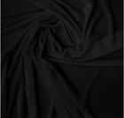 Beautiful Black Velour 58" Wide Fabric by the Yard