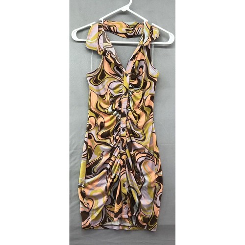 New Rue21 Brown Button Down Dress Young Adult Plus Size 3X Women Summer Casual