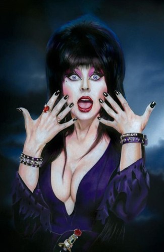 ELVIRA MEETS H.P. LOVECRAFT #1 Virgin Variant LTD 400 de Craig Deakes - Imagen 1 de 2