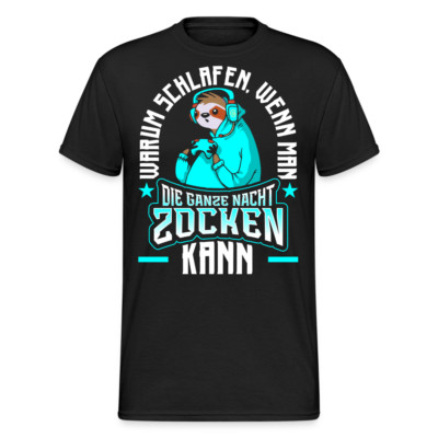 Warum Schlafen Videospiele Spielen T-Shirt Gamer Geschenk