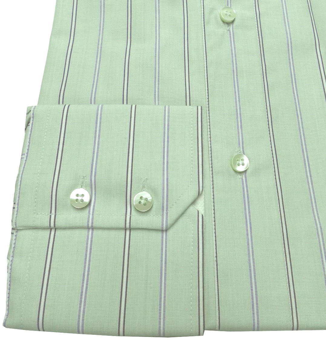 Chemise MGB Taille 42/L Vert Homme Manches Longues - Coton Habillé Style Professionnel Neuf