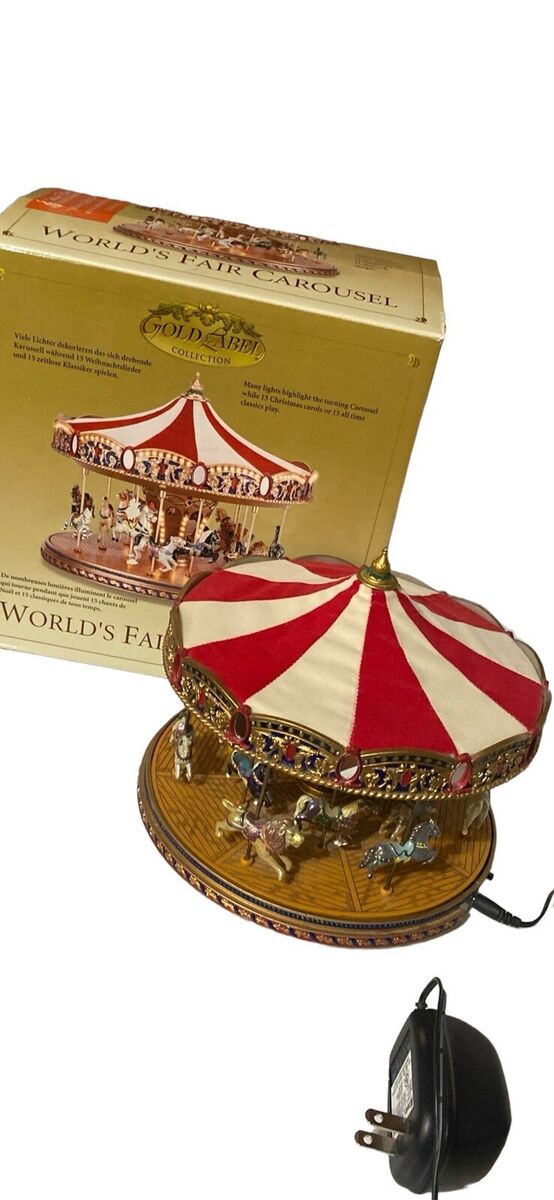 Mr. Christmas World's Fair Carousel Gold Label Collection | eBay Mr. Christmas World's Fair Carousel Gold Label Collection | eBay
