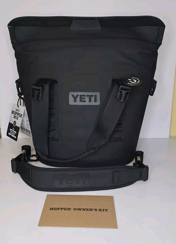 New YETI Hopper M15 Soft Cooler Black Model HOPPM15