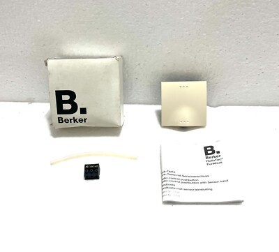 Berker 17598982 Radio Button RolloTec  With Sensor Connection In Flat Version