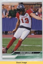2024 Upper Deck CFL Green Richie Leone #64 READ 1lm9