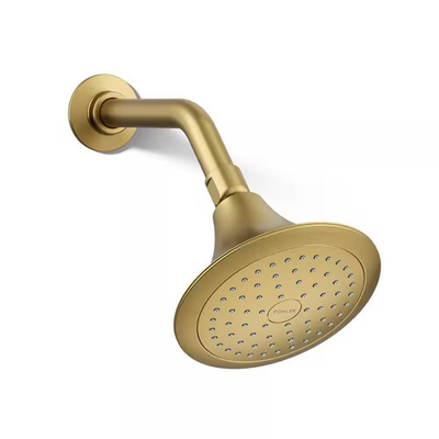 #ad #ad KOHLER Forte 5.5quot; Wall Mount Shower Head Vibrant Brushed Moderne Brass HEAD ONLY $39.45