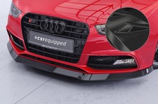 Cup Spoiler Lippe Front Ansatz Carbon Look für Audi A5/S5 8T CSR-CSL187-C