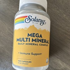 Solaray Mega Multi Mineral Daily Mineral Comp...