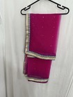 Pink Embroided Dupatta